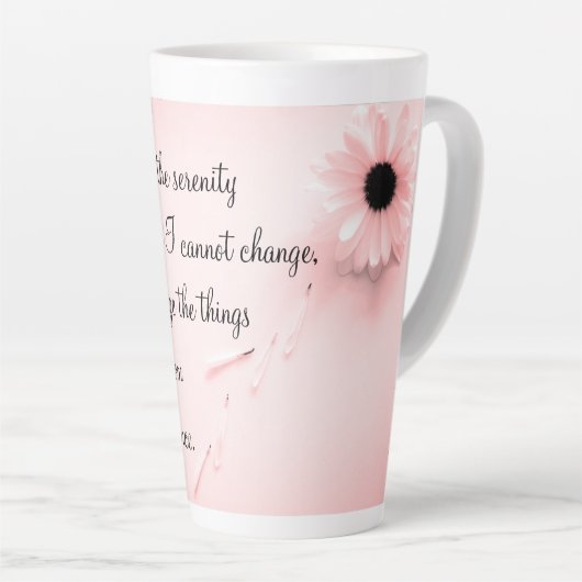 Serenity Prayer Latte Mok (Rechterhoek)
