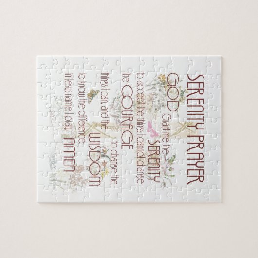 Serenity Prayer Legpuzzel (Horizontaal)