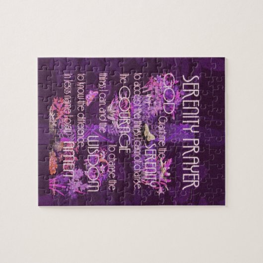 Serenity Prayer Legpuzzel (Horizontaal)
