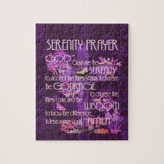 Serenity Prayer Legpuzzel (Verticaal)