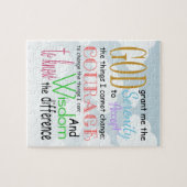 Serenity Prayer Legpuzzel (Horizontaal)