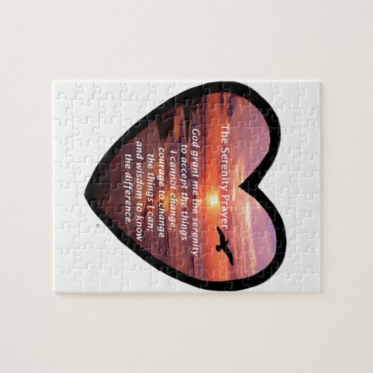 Serenity Prayer Legpuzzel (Horizontaal)