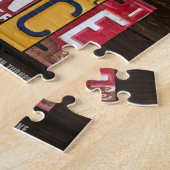 Serenity Prayer-licentie Bord Art Design Turnpike Legpuzzel (Zijkant)