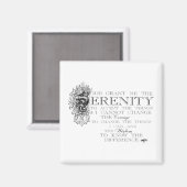 Serenity Prayer Magneet (Voorkant / Achterkant)