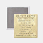 Serenity Prayer Magneet (Voorkant / Achterkant)