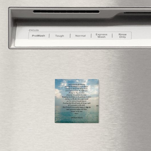 Serenity Prayer Magnet (Insitu (Vaatwasser))