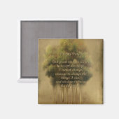 Serenity Prayer Magnet (Voorkant / Achterkant)