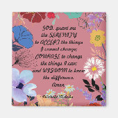 Serenity Prayer Magnet (Voorkant)