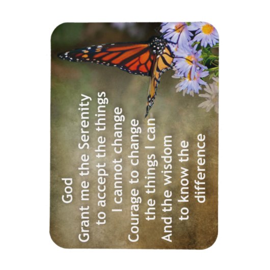 serenity prayer magnet magneet (Verticaal)