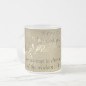 Serenity Prayer Matglas Koffiemok (Voorkant links)