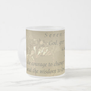 Serenity Prayer Matglas Koffiemok