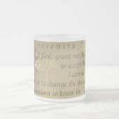 Serenity Prayer Matglas Koffiemok (Center)