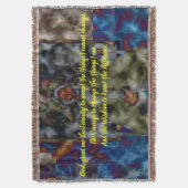 Serenity Prayer - Meditation Blanket Deken (Voorkant Verticaal)