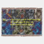 Serenity Prayer - Meditation Blanket Deken (Voorkant)