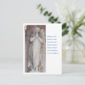 Serenity Prayer met Angel Briefkaart (Staand voorkant)