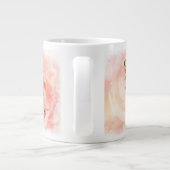 Serenity Prayer met Pink Peony Jumbo Mok (Achterkant)