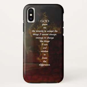 Serenity Prayer met prachtige Christelijke kunst Case-Mate iPhone Case