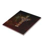 Serenity Prayer met prachtige Christelijke kunst Tegeltje (Zijkant)