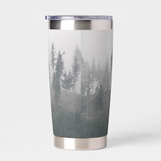 Serenity Prayer Misty Forest Geïsoleerde Drinkbeker (Rechts)