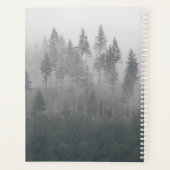 Serenity Prayer Misty Forest Photo Planner (Achterkant)
