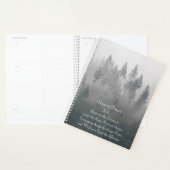 Serenity Prayer Misty Forest Photo Planner (Display)