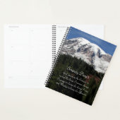 Serenity Prayer Mount Rainier Landschap Planner (Display)