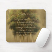 Serenity Prayer Mousepad Muismat (Met muis)