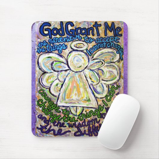 Serenity Prayer Mousepad Muismat (Met muis)