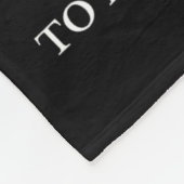 Serenity Prayer Na Aa Sober Recovery  Fleece Deken (Hoek)