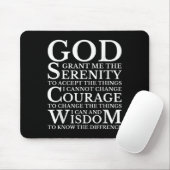 Serenity Prayer Na Aa Sober Recovery  Muismat (Met muis)
