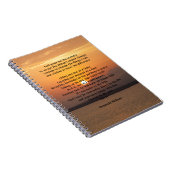 Serenity Prayer Notitieboek (Rechterzijde)