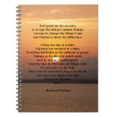 Serenity Prayer Notitieboek (Voorkant)