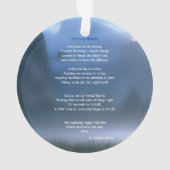 Serenity Prayer Ornament (achterkant)
