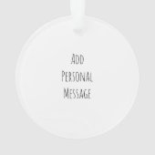 Serenity Prayer Ornament (achterkant)