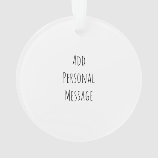 Serenity Prayer Ornament (achterkant)