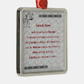 Serenity Prayer Ornament (Rechts)