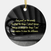 Serenity Prayer Ornament (Voorkant)