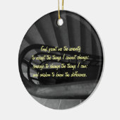 Serenity Prayer Ornament (Links)
