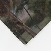  SERENITY PRAYER PALM TREE FOTOONTWERP FLEECE DEKEN (Hoek)