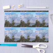 SERENITY PRAYER PALM TREE FOTOONTWERP TISSUEPAPIER (Craft)