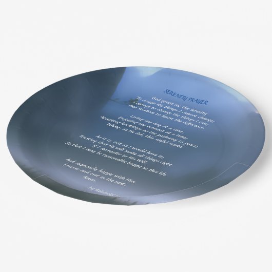 Serenity Prayer Papieren Bordje (Gekanteld)