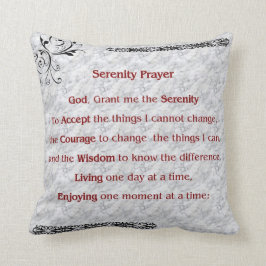 Serenity Prayer Pillow Kussen