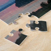 Serenity Prayer Pink Seascape Sunset Legpuzzel (Zijkant)