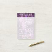 Serenity Prayer Post-it® Notes (Op bureau)