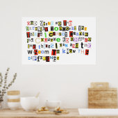 Serenity Prayer Poster (Keuken)