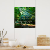 Serenity Prayer. Poster (Keuken)