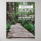 Serenity Prayer Poster (Voorkant)