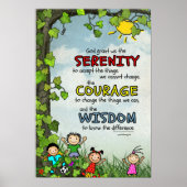 Serenity Prayer Poster (Voorkant)
