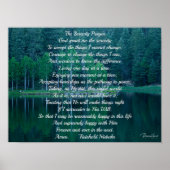 Serenity Prayer Poster (Voorkant)