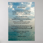 Serenity Prayer Poster (Voorkant)